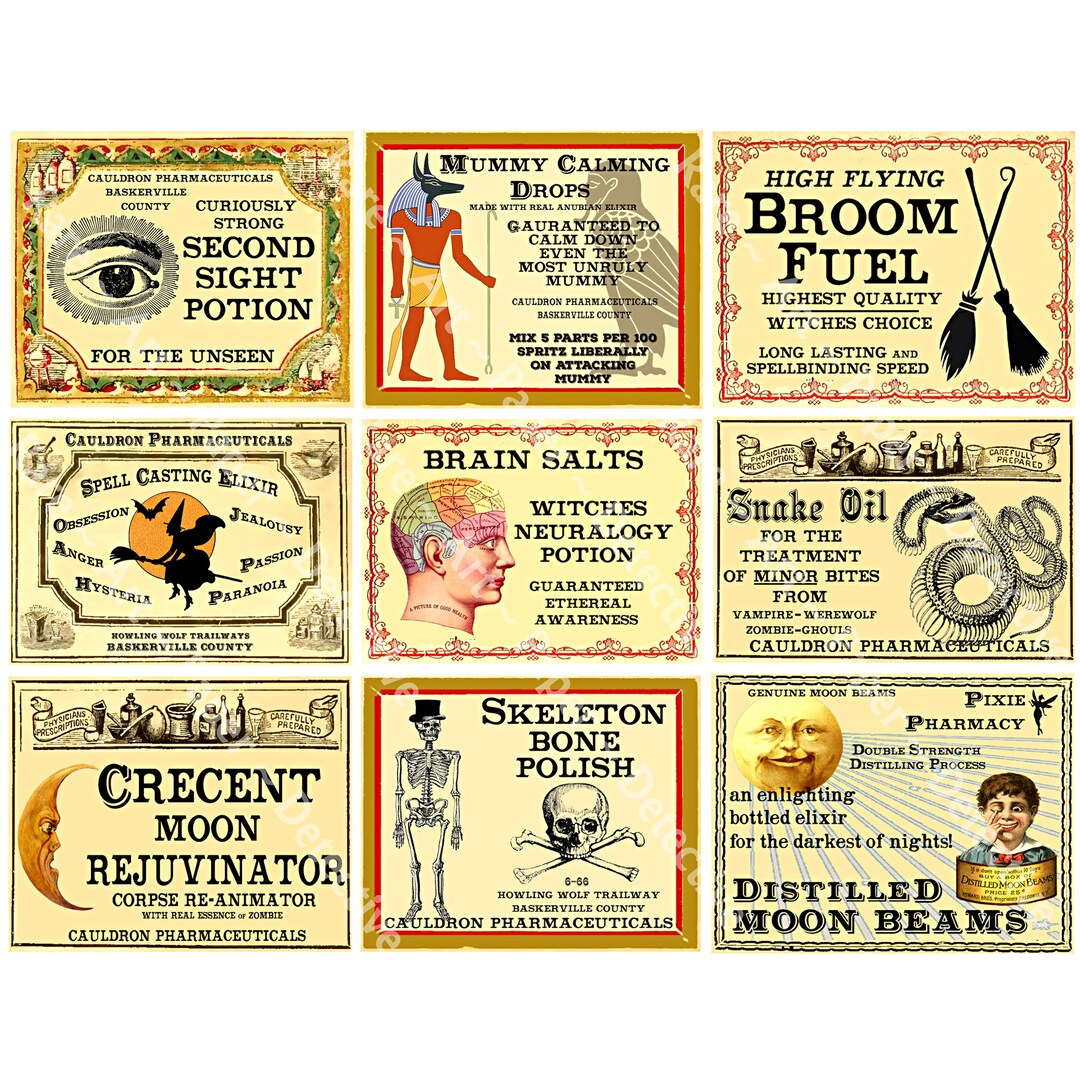 Halloween Monster Stickers Witches Apothecary Label Stickers Halloween Party Decorations Set of 9 Labels DIY Craft Sheet, 980 | MakerPlace by Michaels halloween-monster-stickers-witches-apothecary-label-stickers-halloween-party-decorations-set-of-9-labels-diy-craft-sheet-980-makerplace-by-michaels